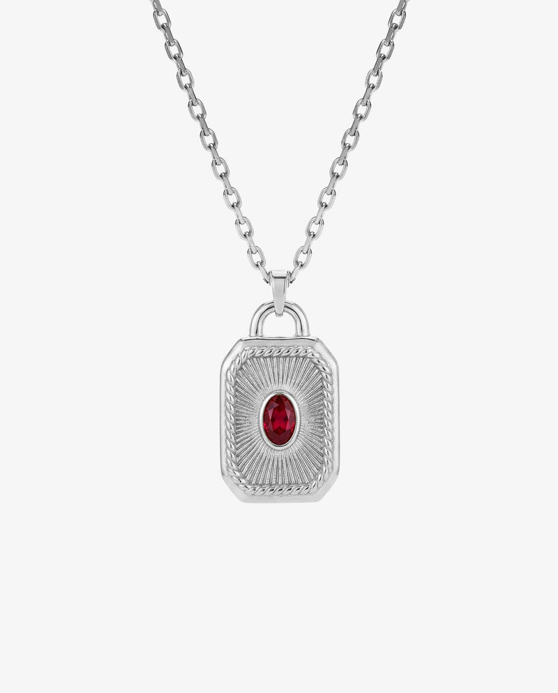 AETHER SILVER NECKLACE