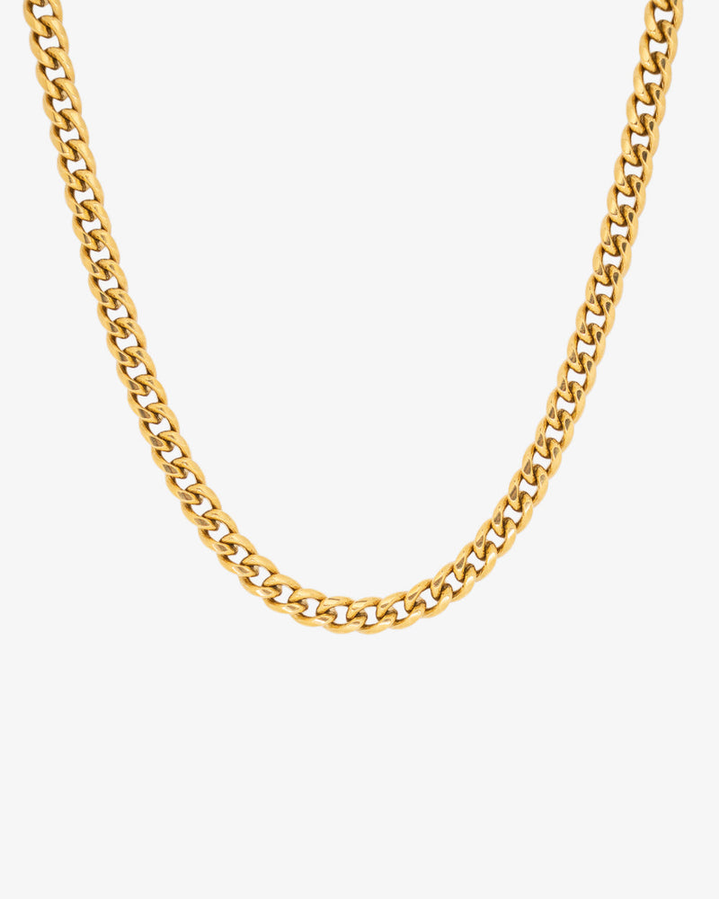 CUBAN GOLD CHAIN - 5MM