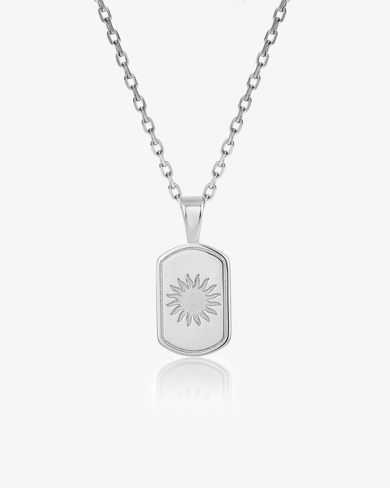 DAYSTAR SILVER NECKLACE