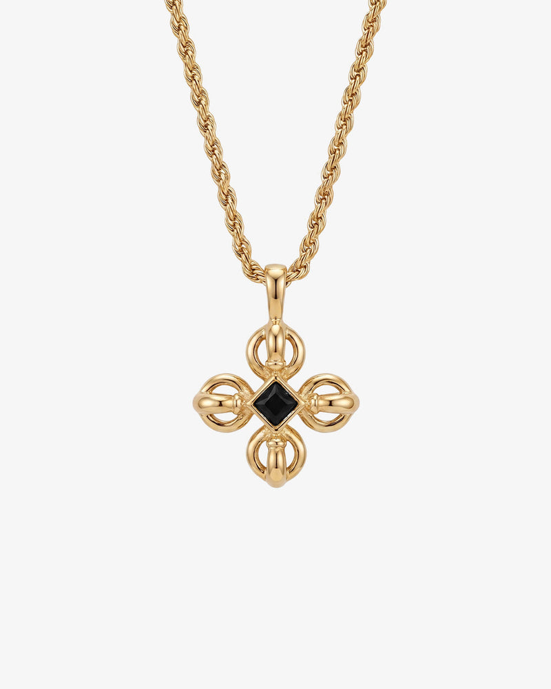 FLARE GOLD NECKLACE
