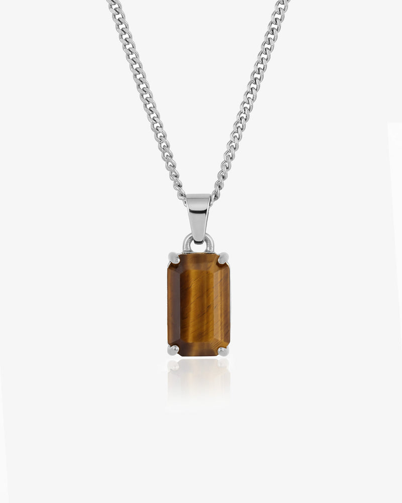 VOLT SILVER NECKLACE
