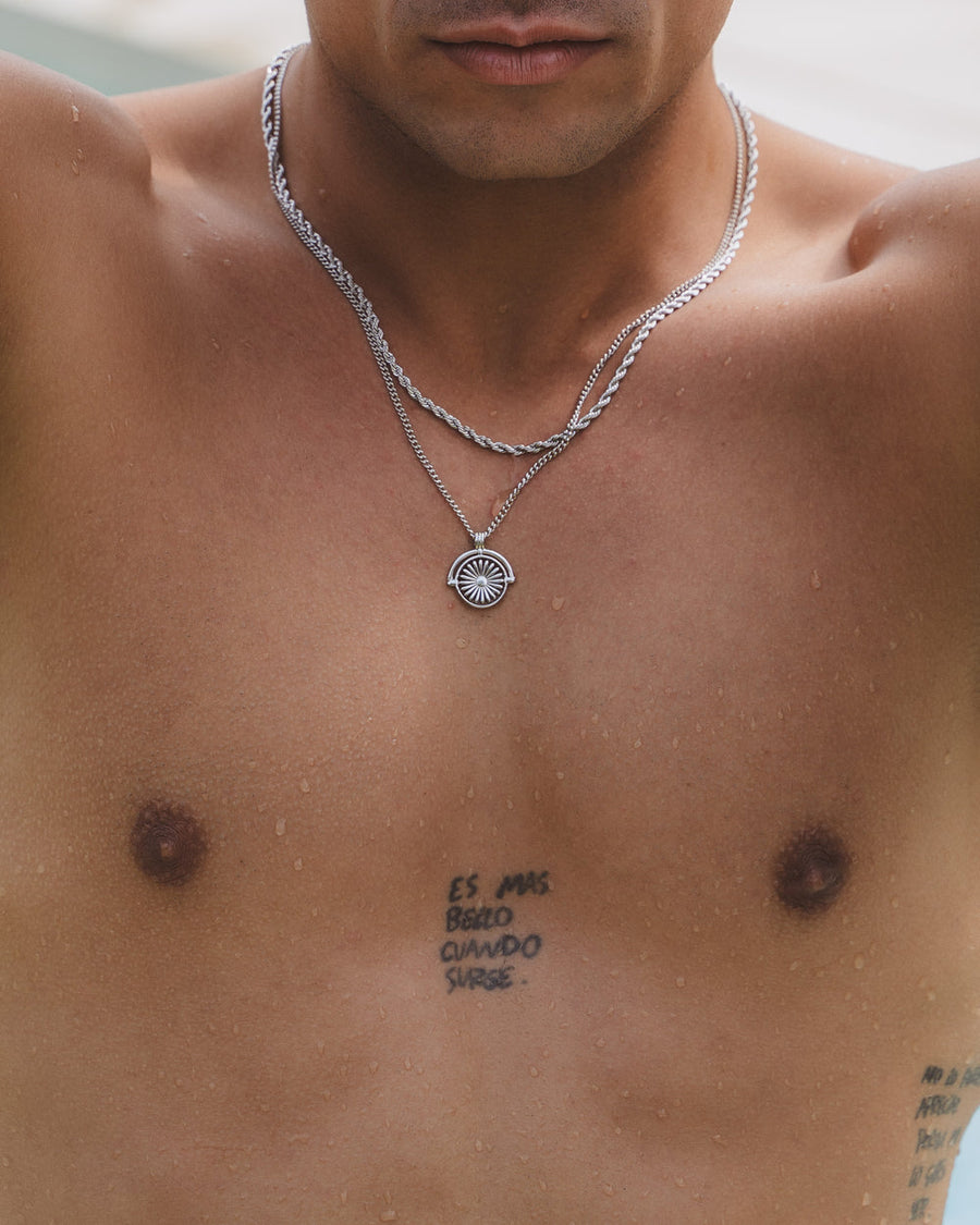 SIRA SILVER NECKLACE