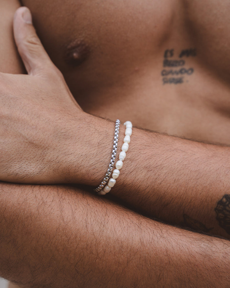 NOIR SILVER BRACELET