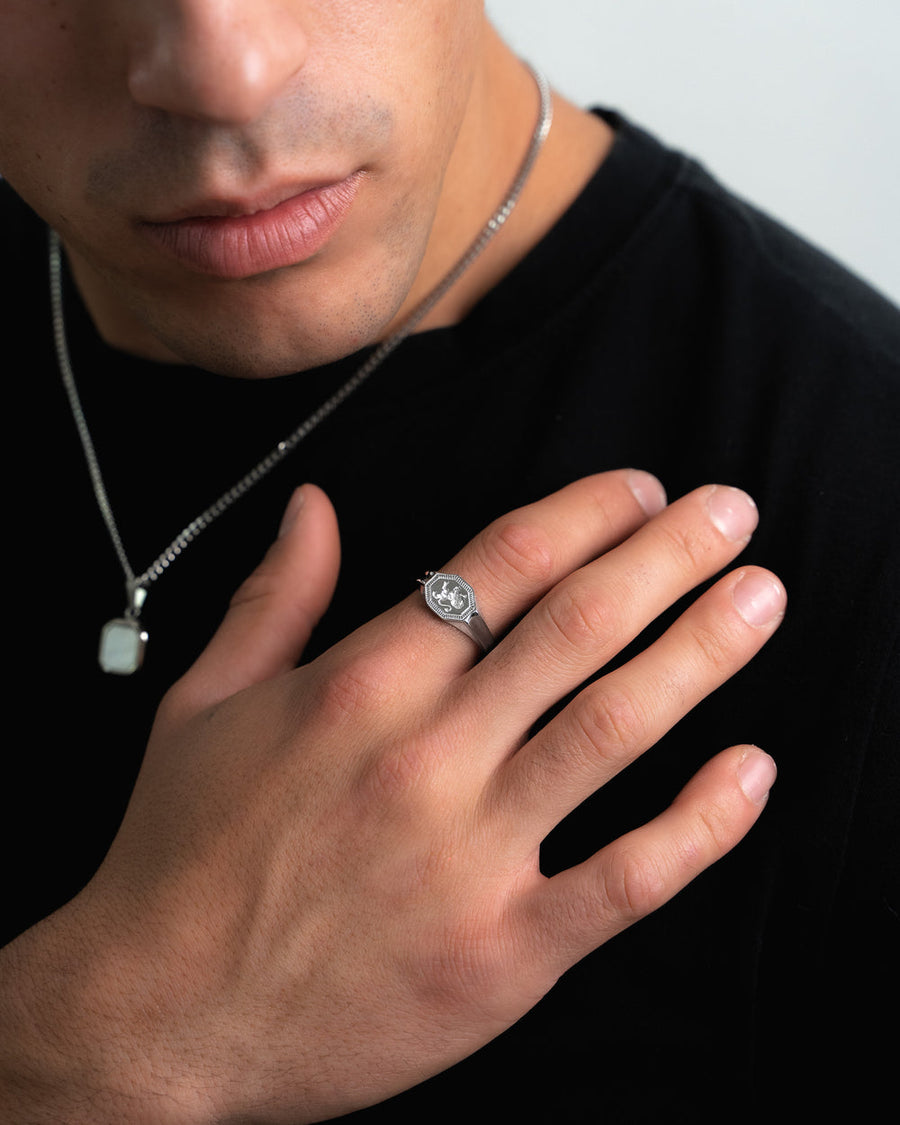 LEGACY SILVER RING