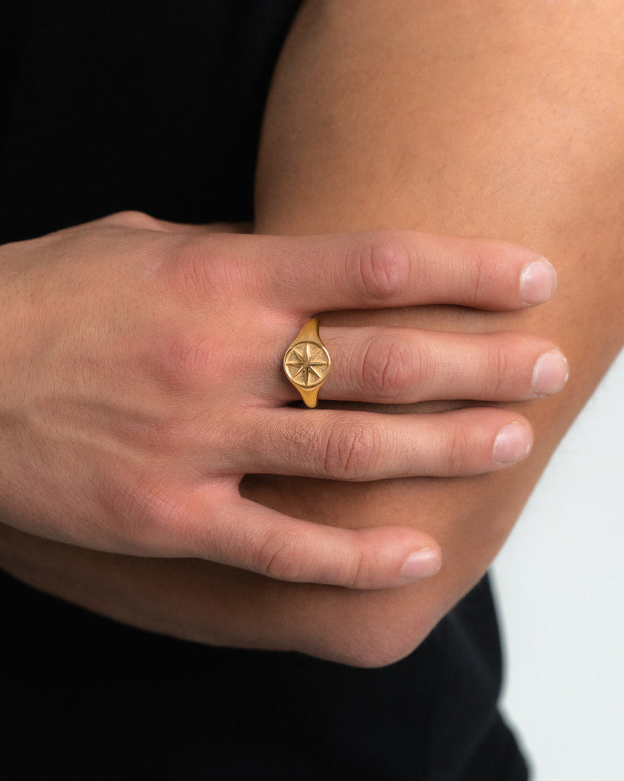 STAR GOLD RING