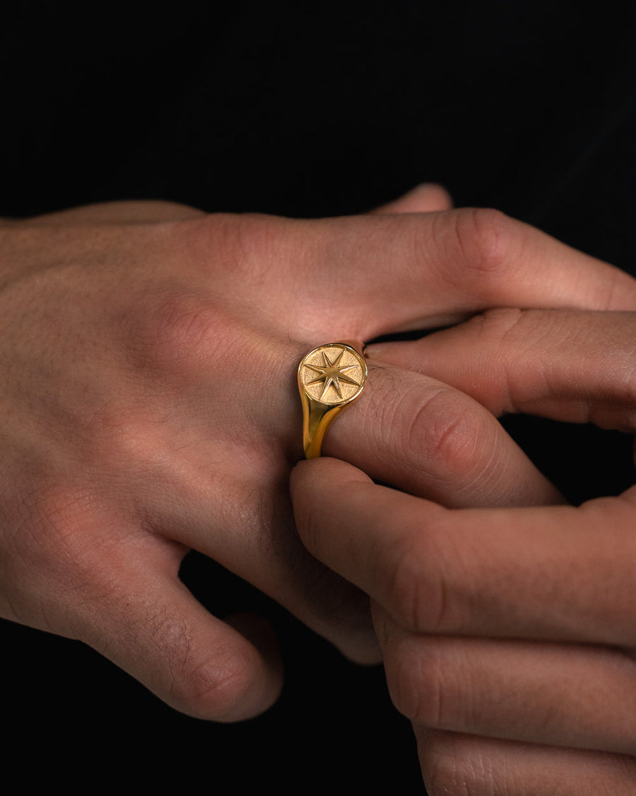 STAR GOLD RING
