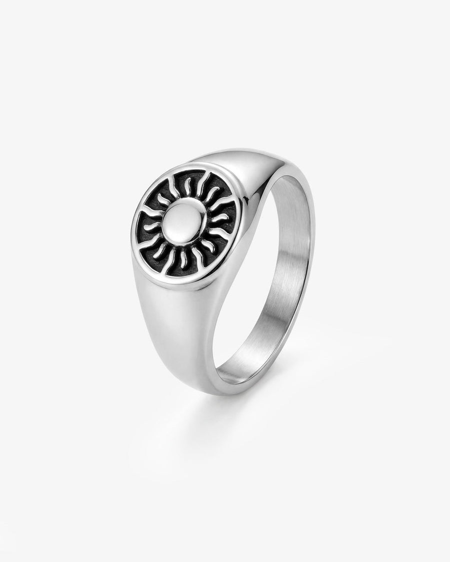 HELIO SILVER RING