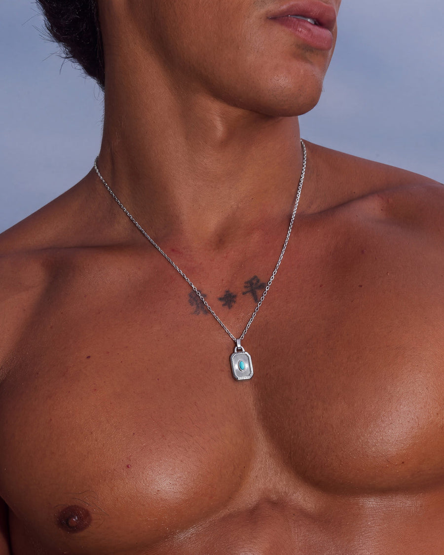 AETHER SILVER NECKLACE