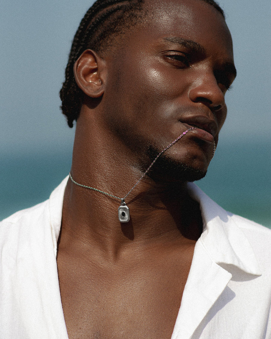 AETHER SILVER NECKLACE