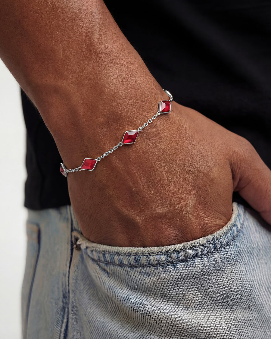 AMBERES SILVER BRACELET