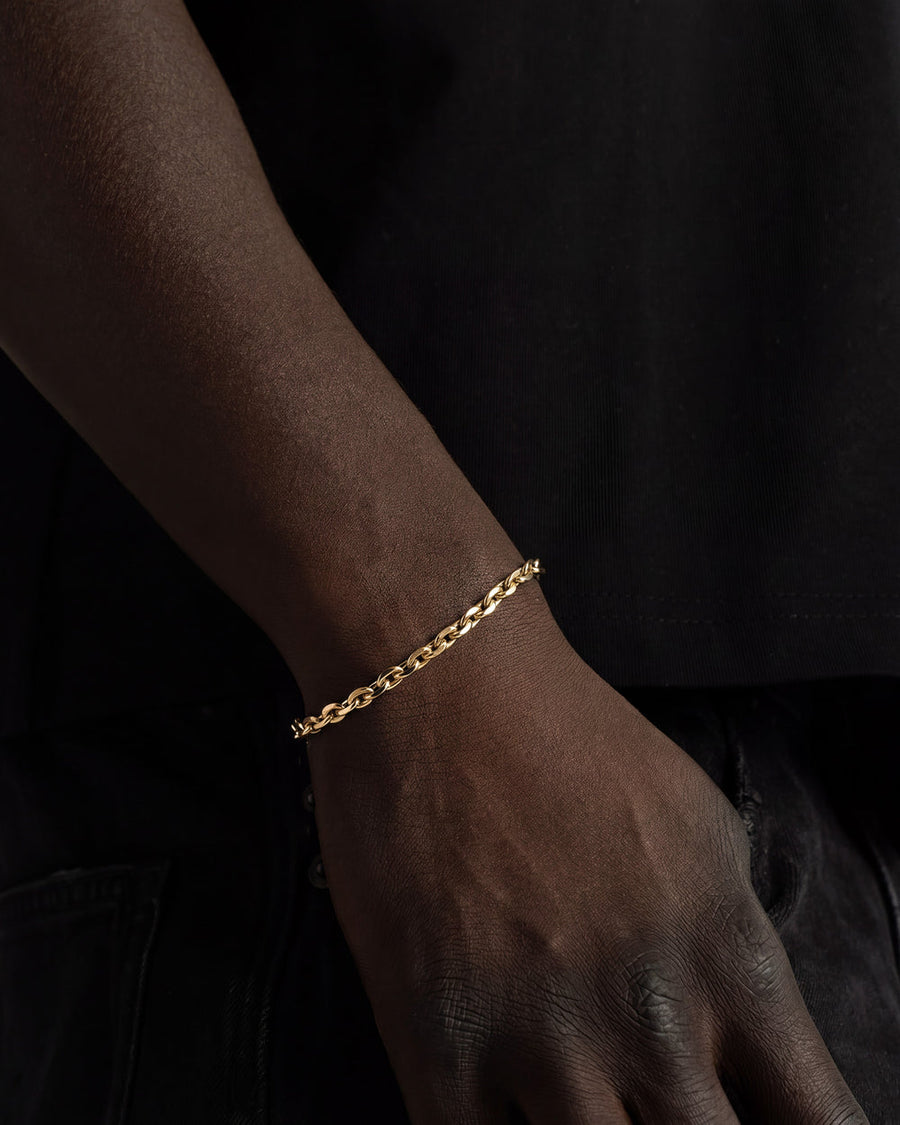 ANCHOR GOLD BRACELET