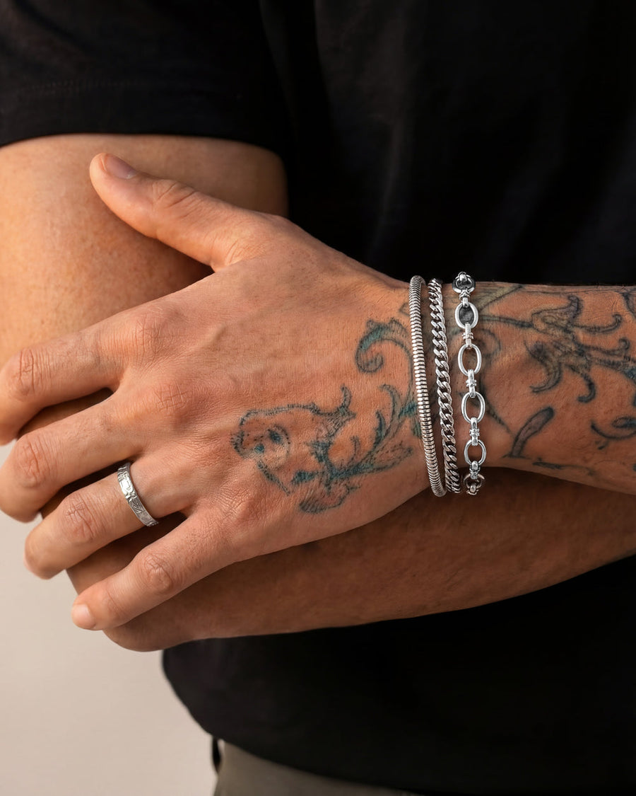 SUNSET SILVER BRACELET