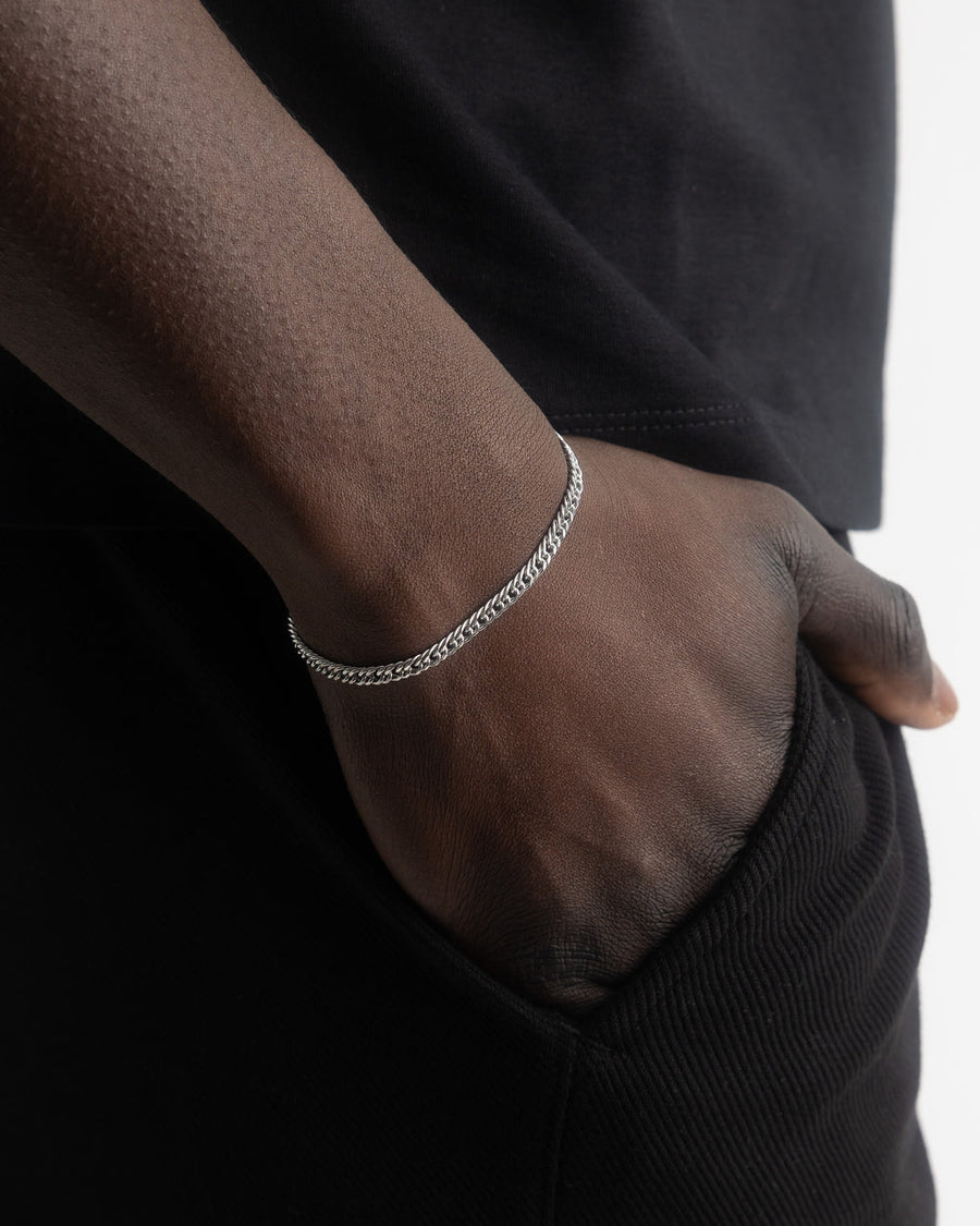 CORAL SILVER BRACELET