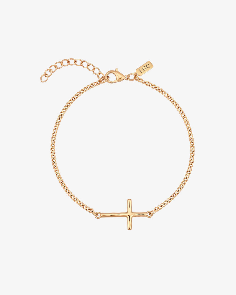 CROSS GOLD BRACELET
