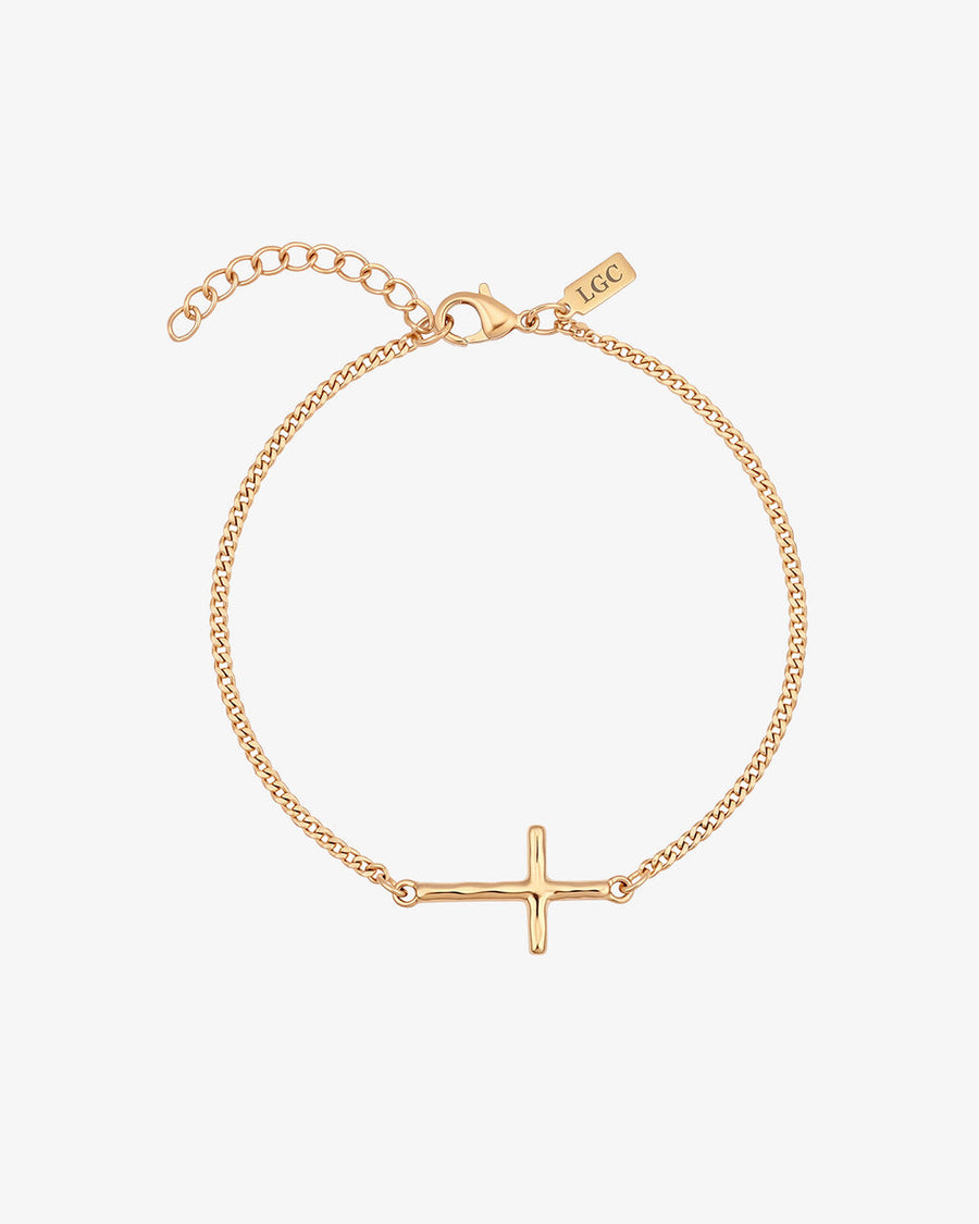 CROSS GOLD BRACELET