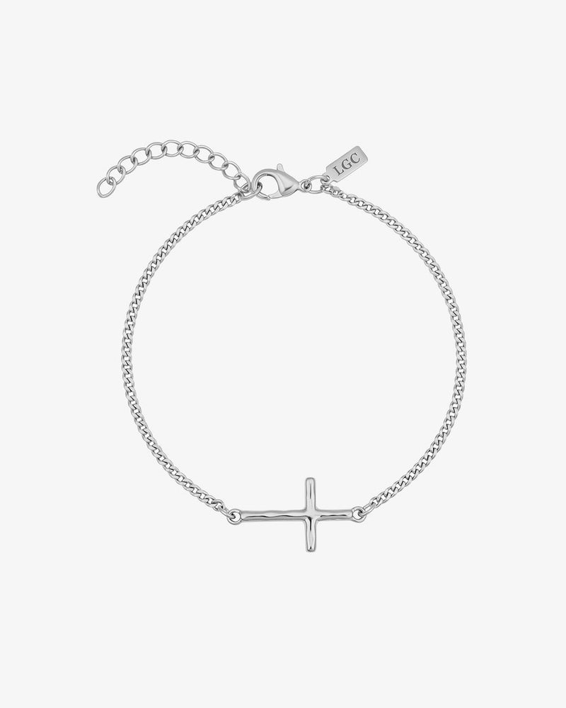 CROSS SILVER BRACELET