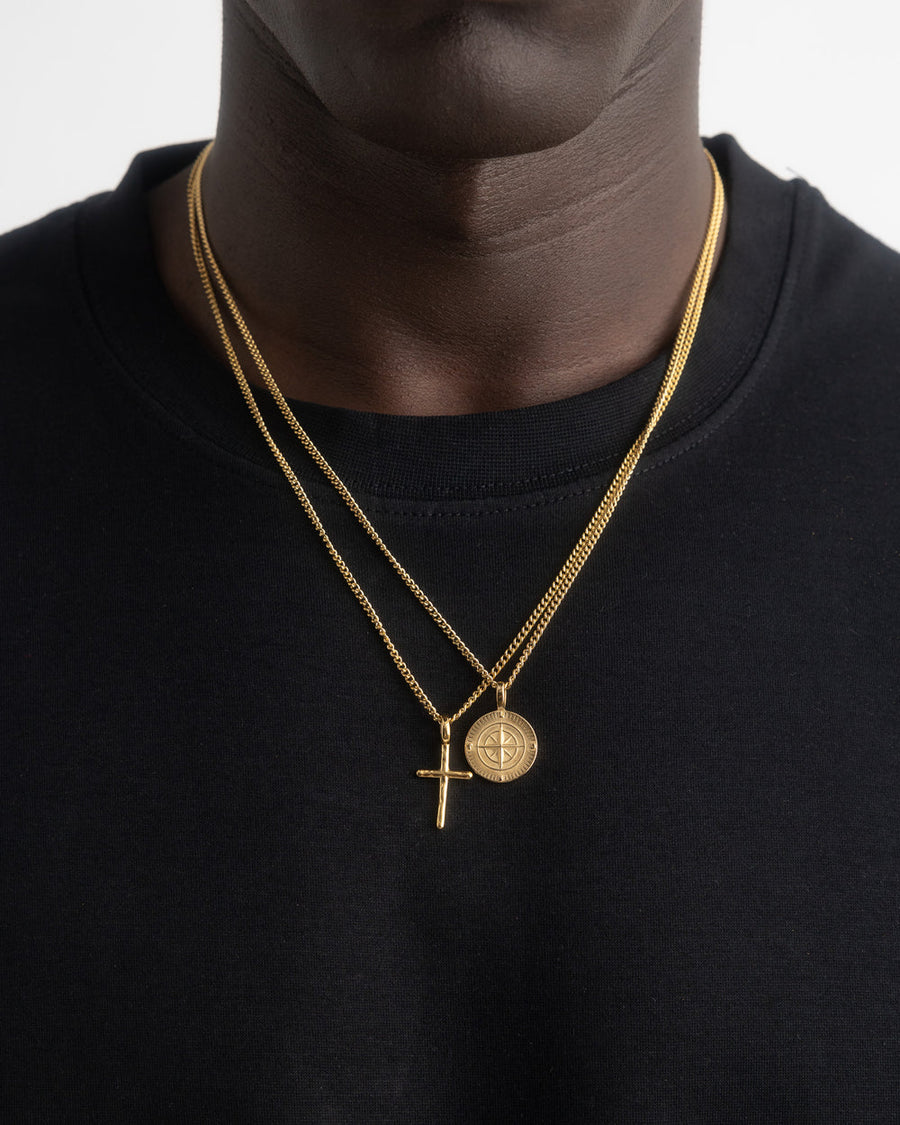 CROSS GOLD NECKLACE