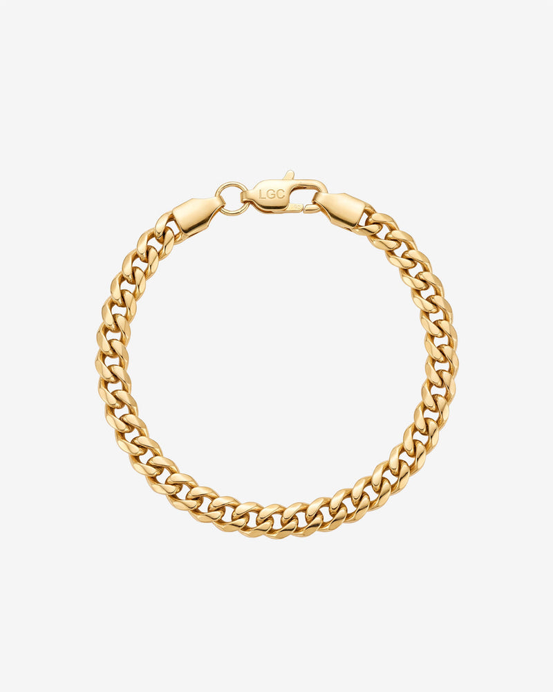 CUBAN GOLD BRACELET - 5MM