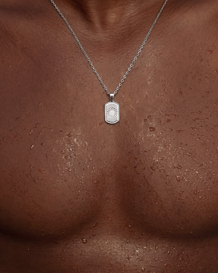 DAYSTAR SILVER NECKLACE