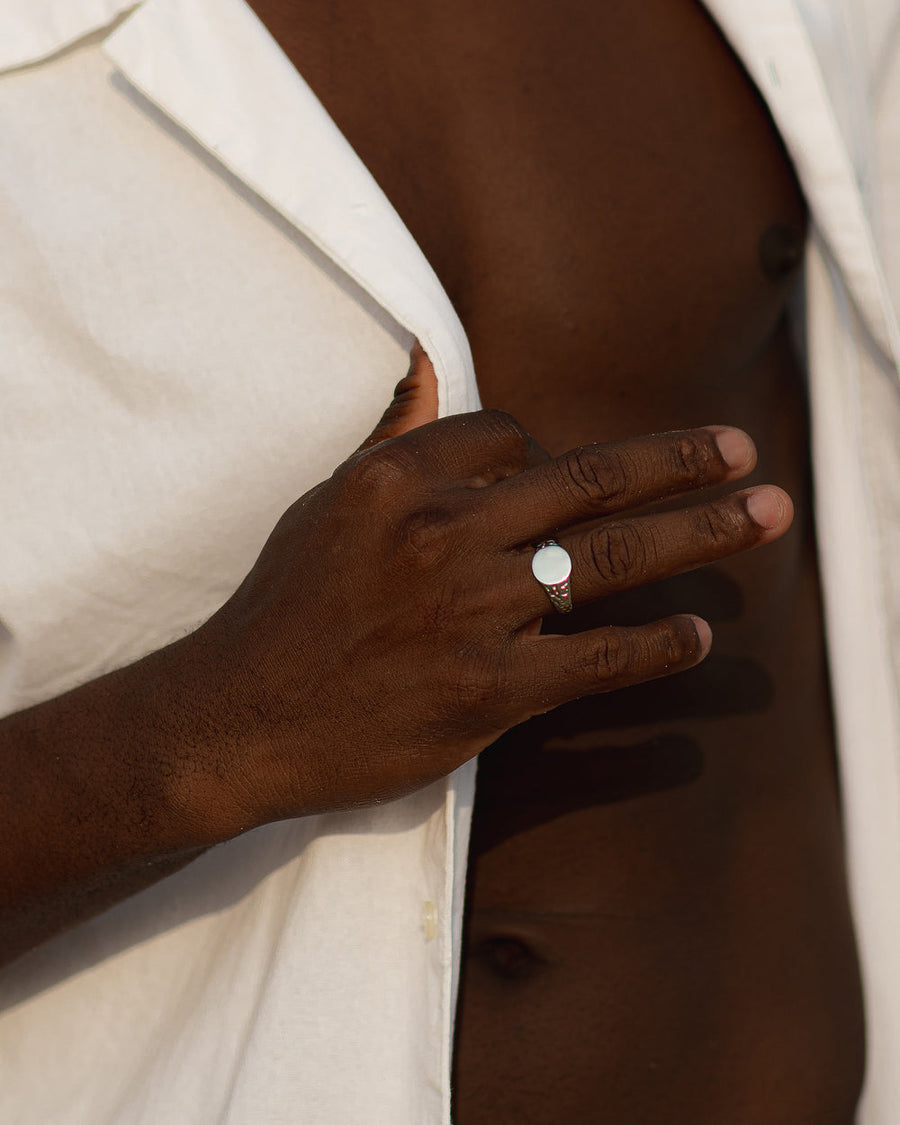 EDEN SILVER RING