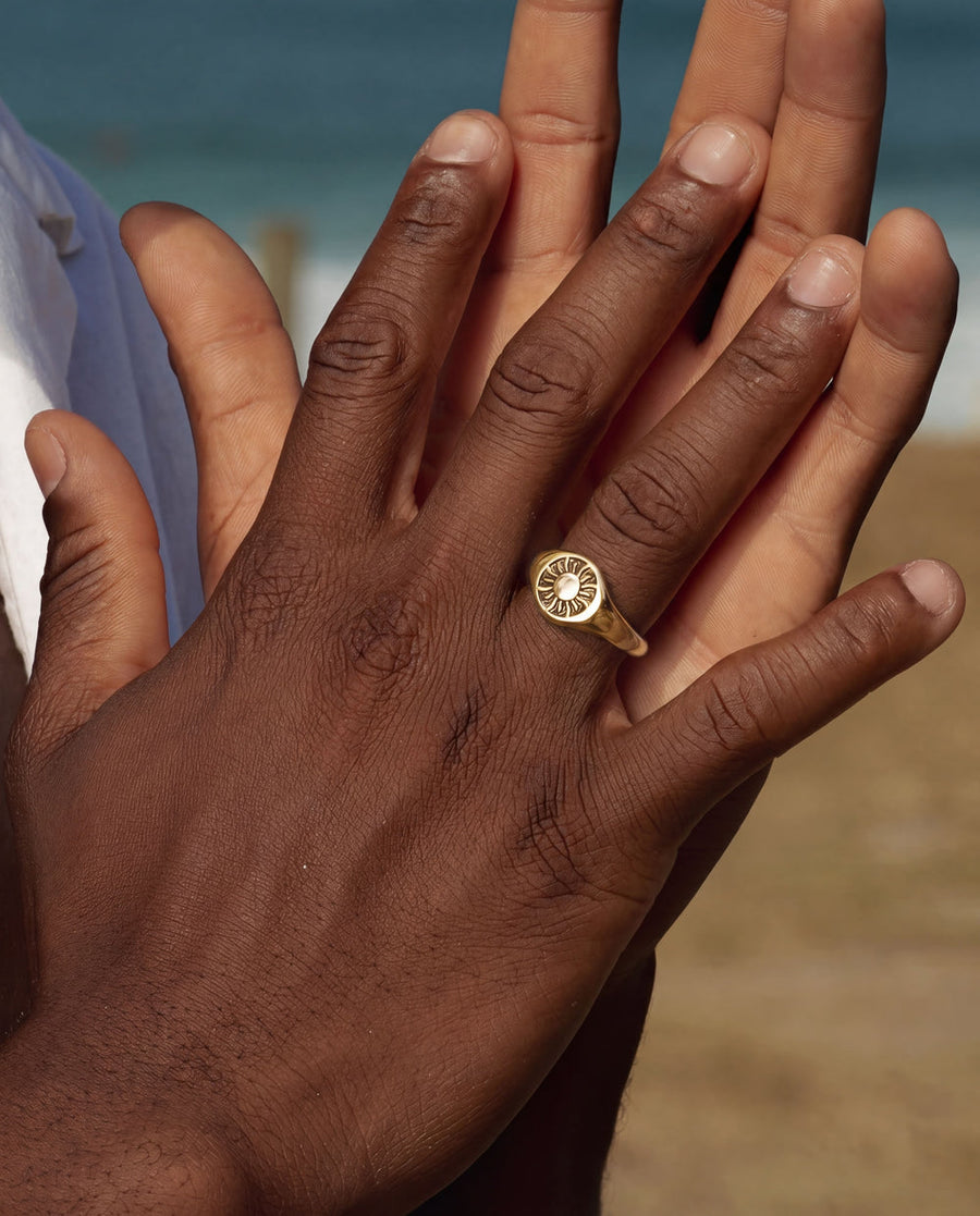 HELIO GOLD RING