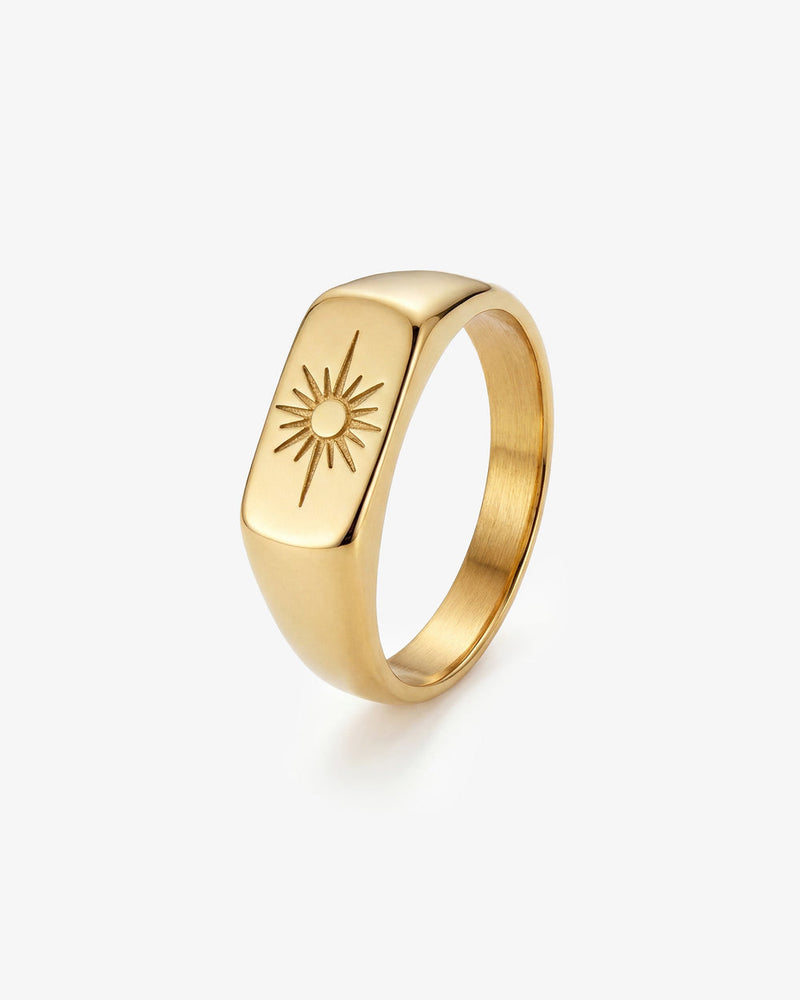 HORIZON GOLD RING