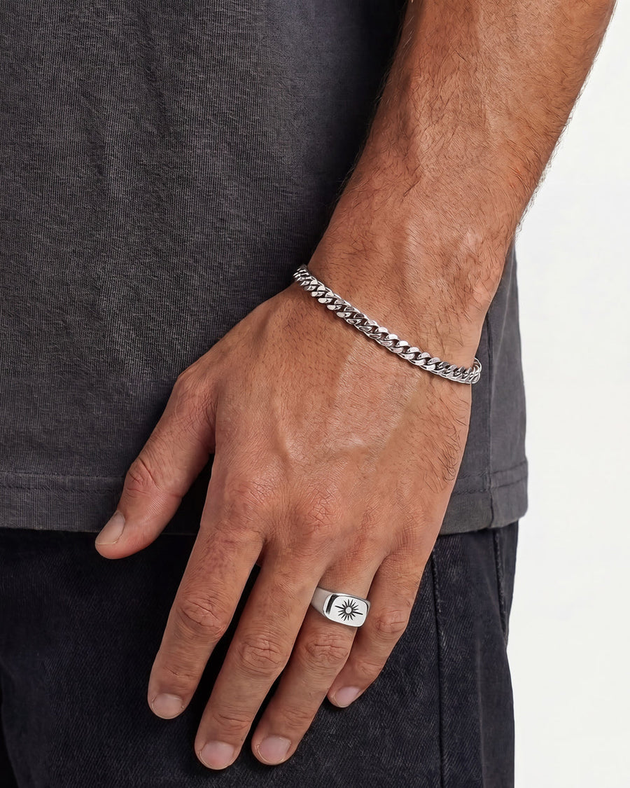 HORIZON SILVER RING