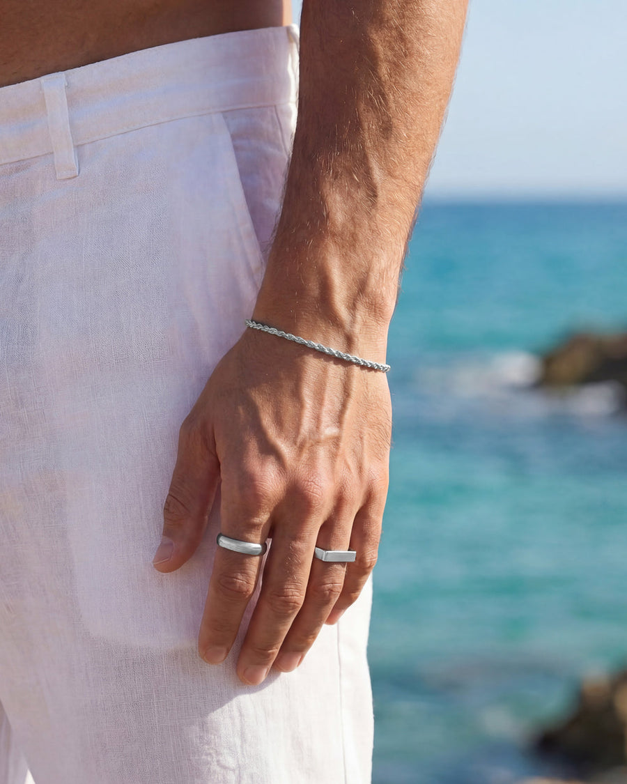 MILO SILVER RING