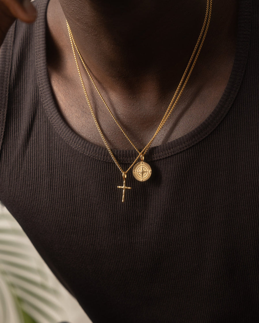 CROSS GOLD NECKLACE