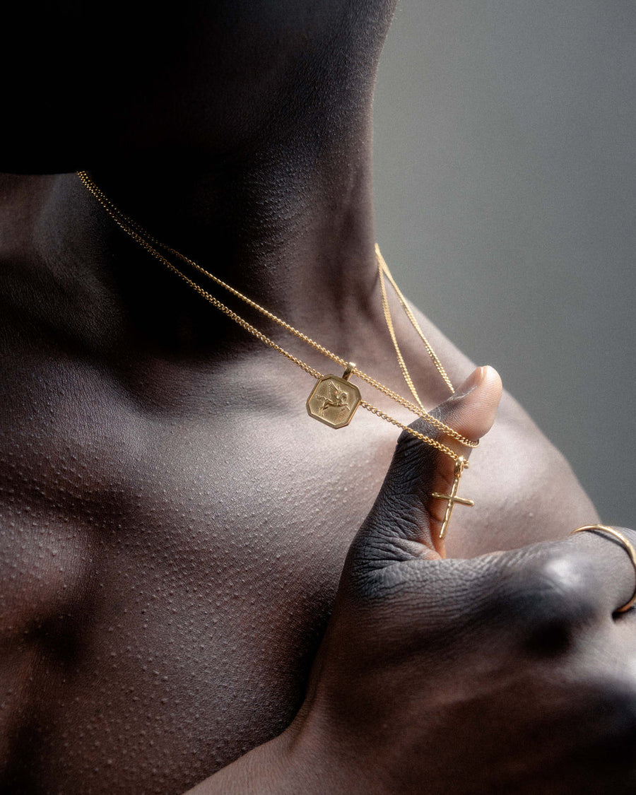 PEGASUS GOLD NECKLACE
