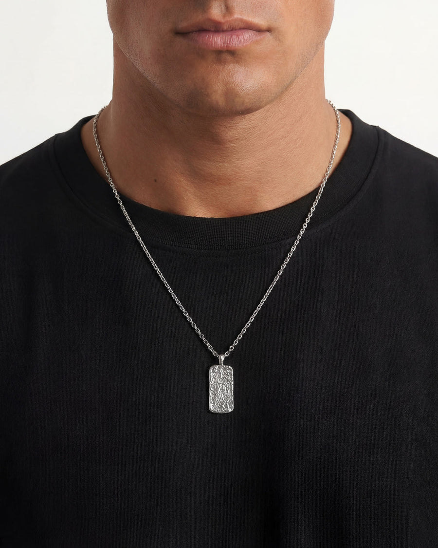 MOONROCK SILVER NECKLACE