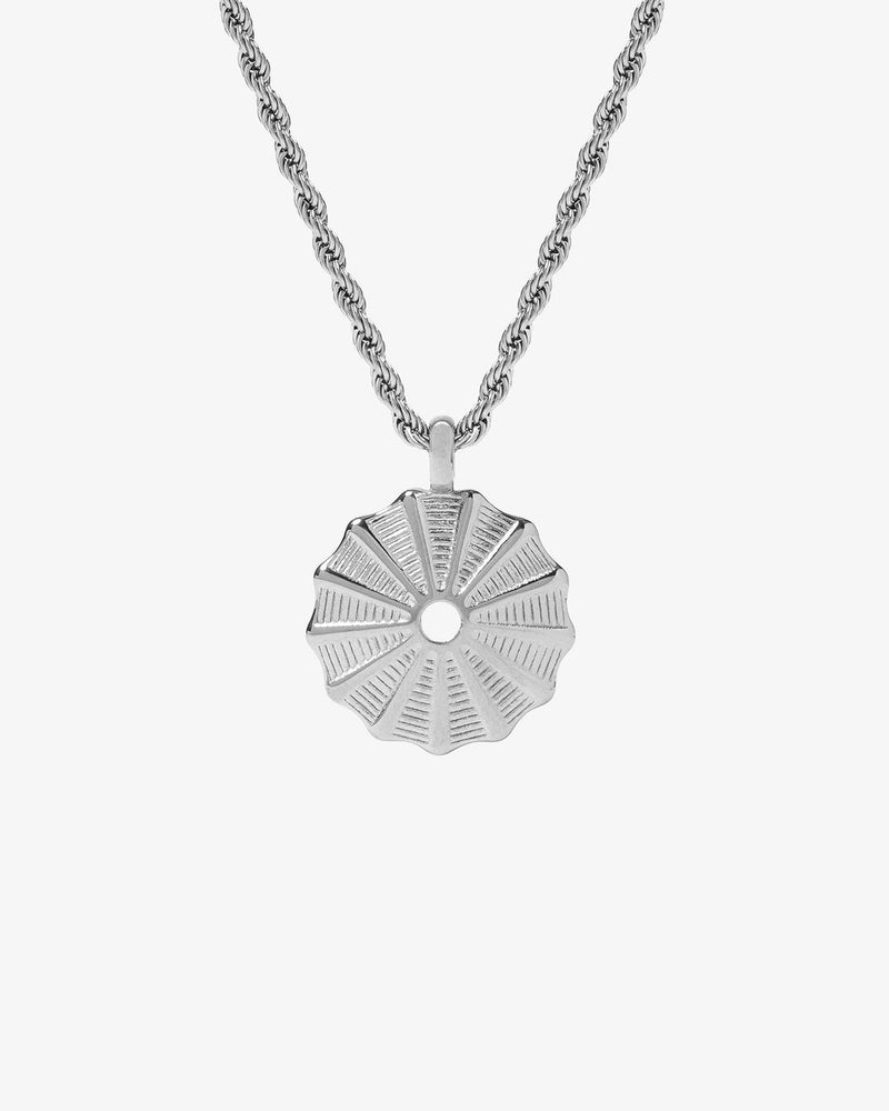 SILK SILVER NECKLACE