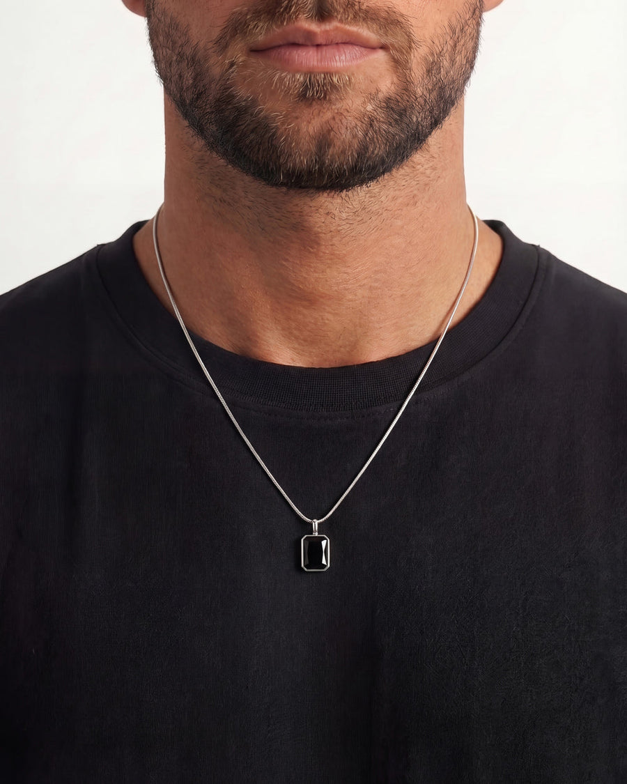 SOLSTICE SILVER NECKLACE