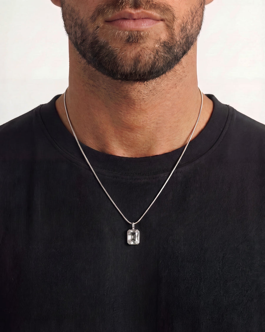 SOLSTICE SILVER NECKLACE