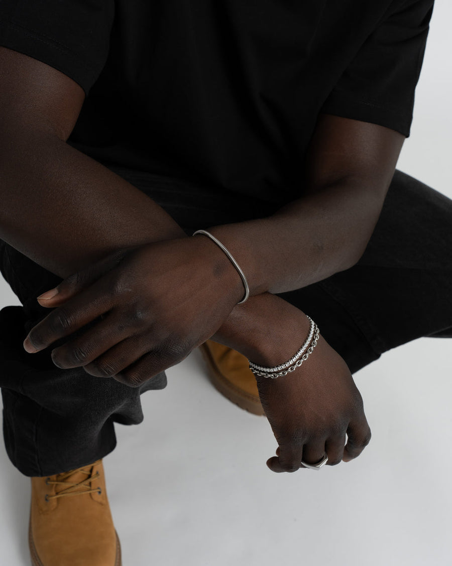 SUNSET SILVER BRACELET