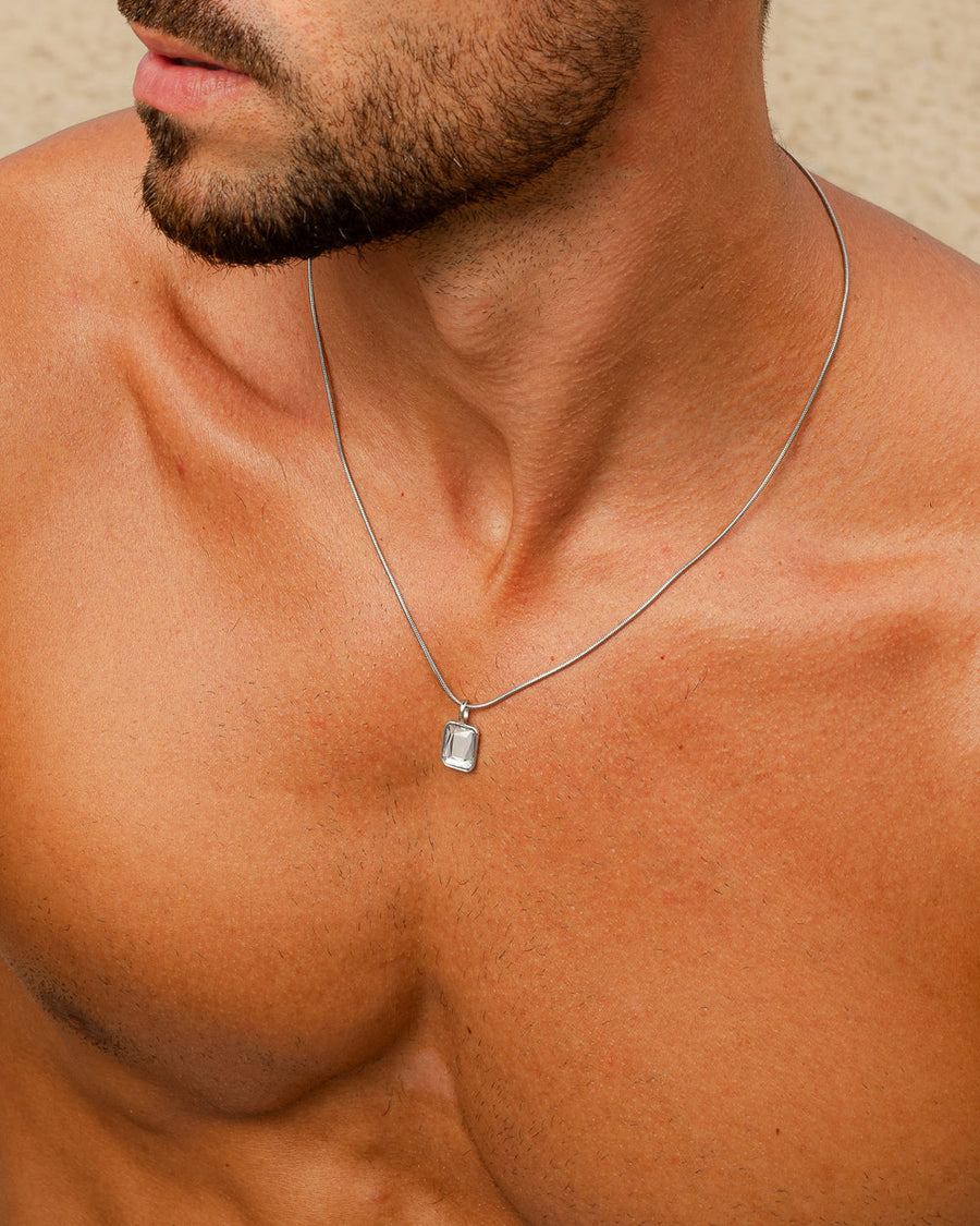 SOLSTICE SILVER NECKLACE